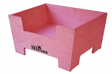 pelíšek pro psa ALBI 100x80cm - Pelech 2 růžová L